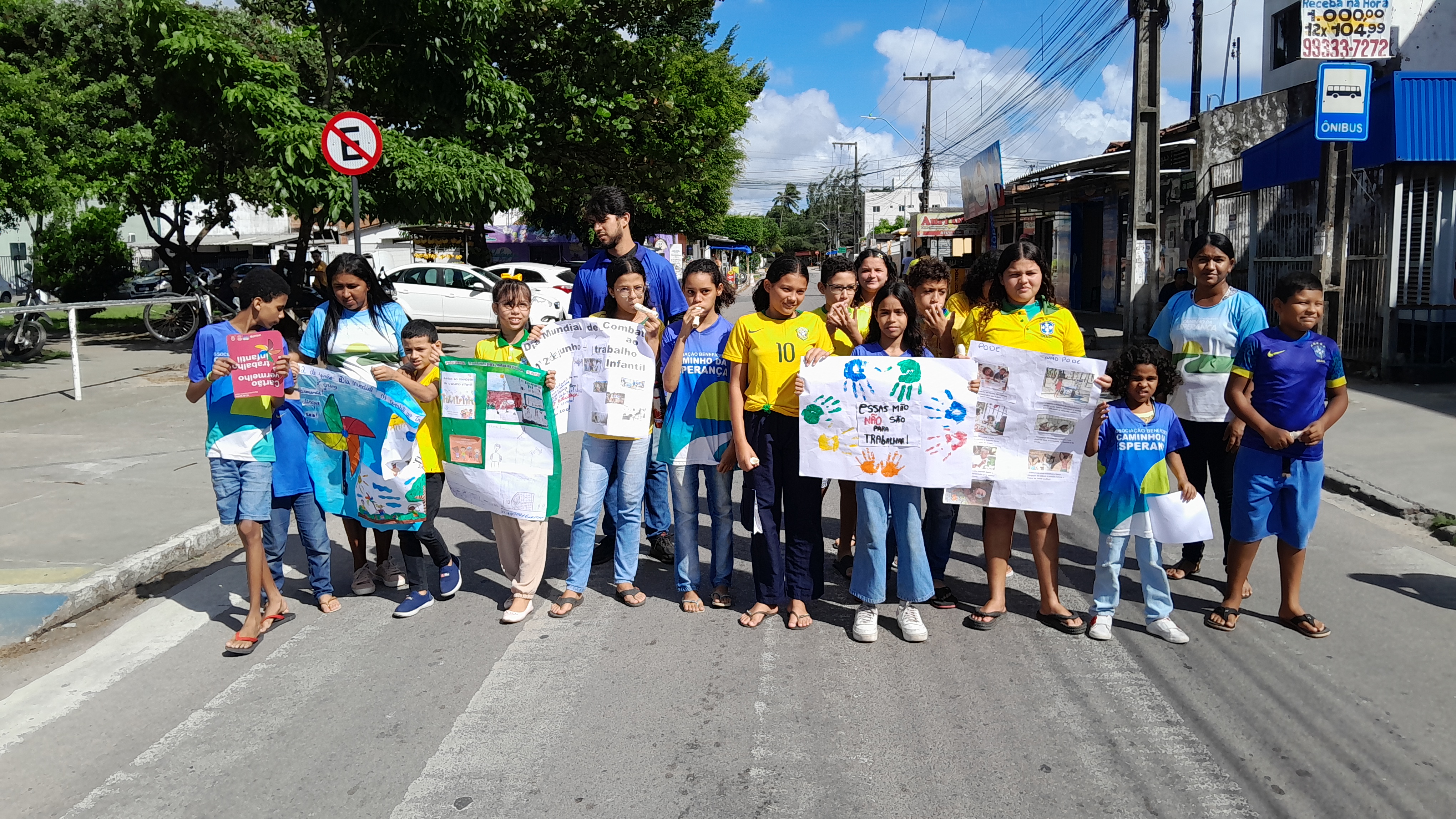 Associação Beneficente Caminho da Esperança Promove Mobilização no Dia de Combate ao Trabalho Infantil